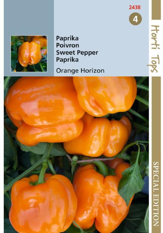 Paprika Orange Horizon (Capsicum) 10 zaden
